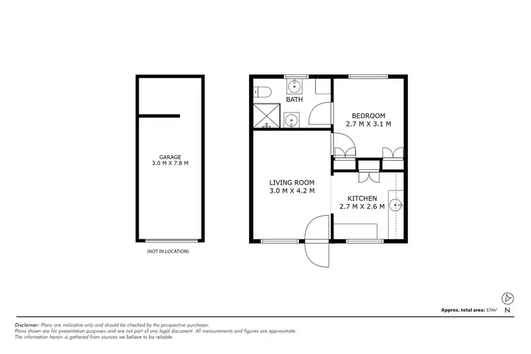 Floorplan of Homely unit listing, 28/20 Trinculo Place, Queanbeyan East NSW 2620