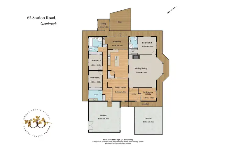 Floorplan of Homely house listing, 65 Station Road, Gembrook VIC 3783