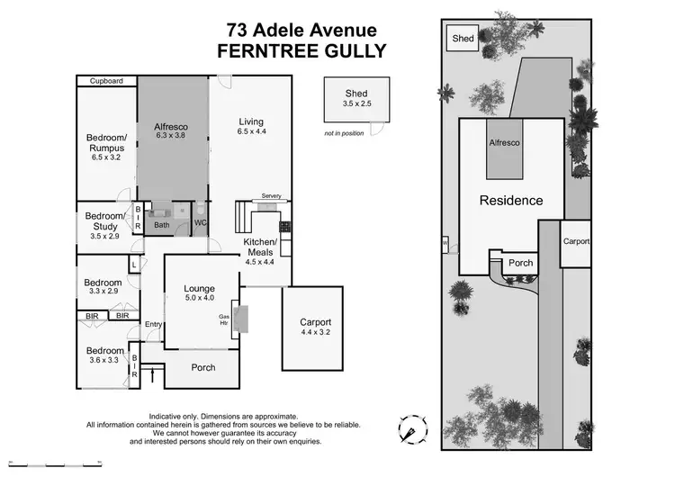 Floorplan of Homely house listing, 73 Adele Avenue, Ferntree Gully VIC 3156