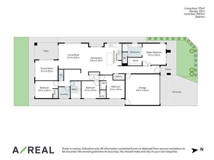 Floorplan of Homely house listing, 10 Saldi Street, Clyde North VIC 3978