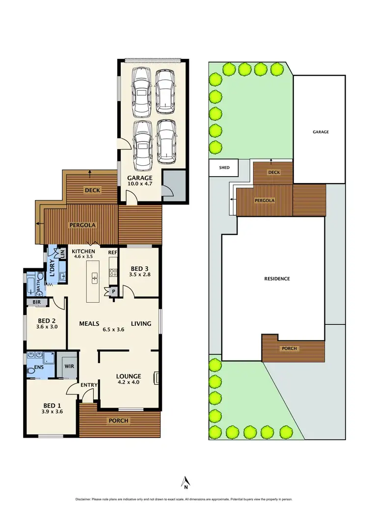 Floorplan of Homely house listing, 10 Vale Street, Reservoir VIC 3073