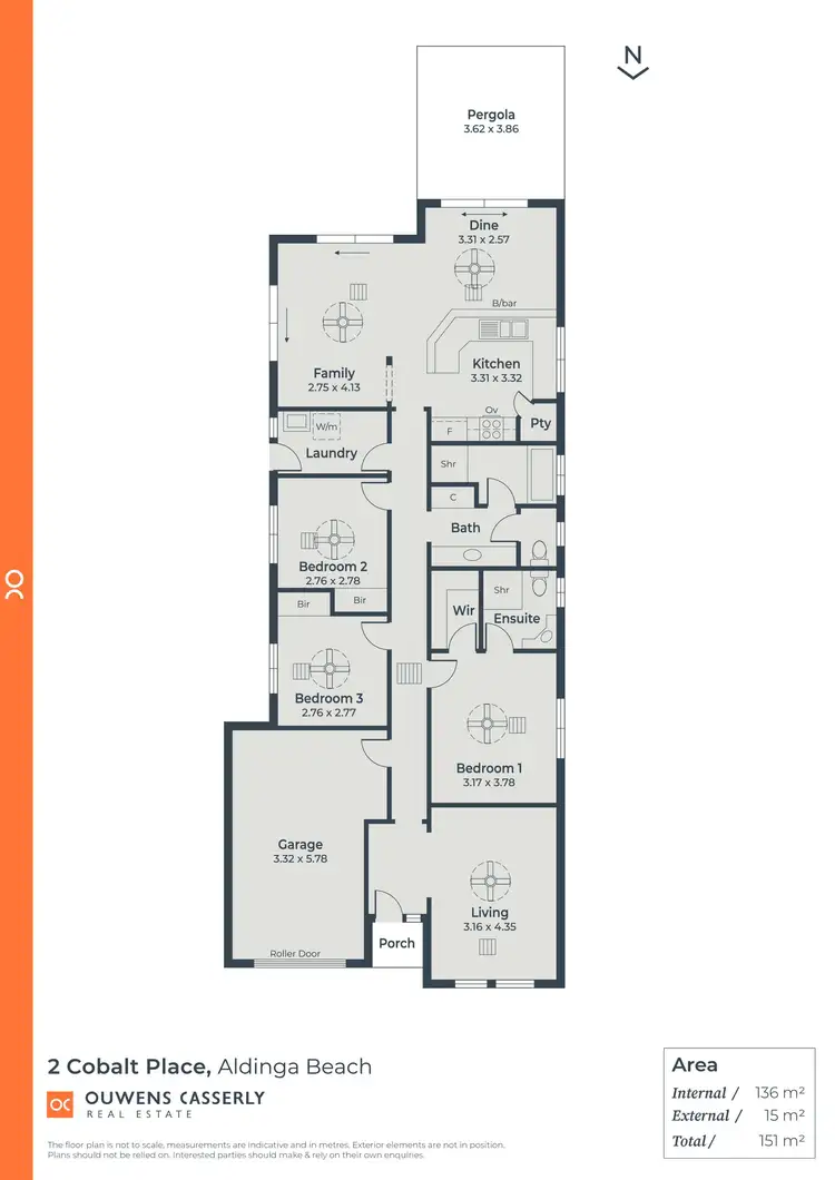 Floorplan of Homely house listing, 2 Cobalt Place, Aldinga Beach SA 5173