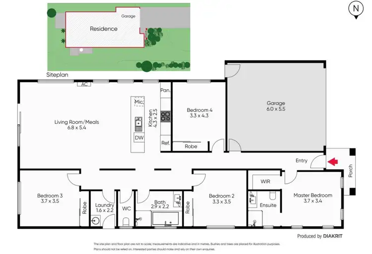 Floorplan of Homely house listing, 71 Vaughan Chase, Wyndham Vale VIC 3024