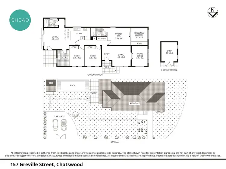 Floorplan of Homely house listing, 157 Greville Street, Chatswood NSW 2067