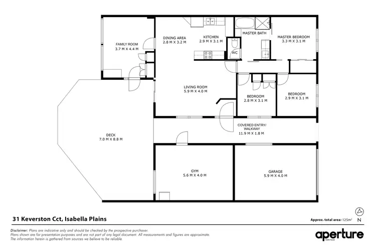Floorplan of Homely house listing, 31 Keverstone Circuit, Isabella Plains ACT 2905