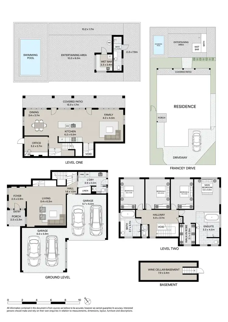 Floorplan of Homely house listing, 12 Francey Drive, Glenella QLD 4740