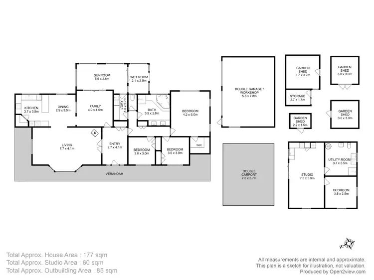 Floorplan of Homely house listing, 12 Malwood Place, Forcett TAS 7173