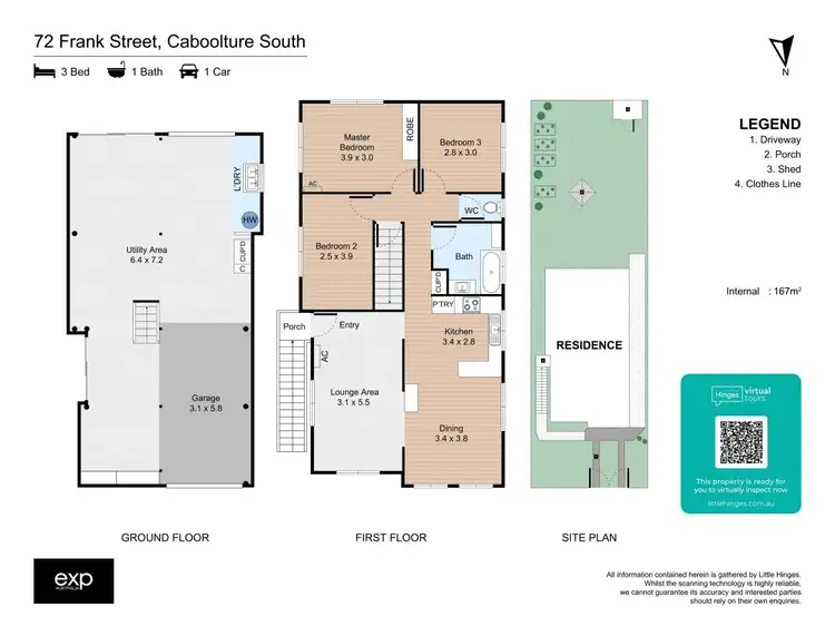 Floorplan of Homely house listing, 72 Frank Street, Caboolture South QLD 4510