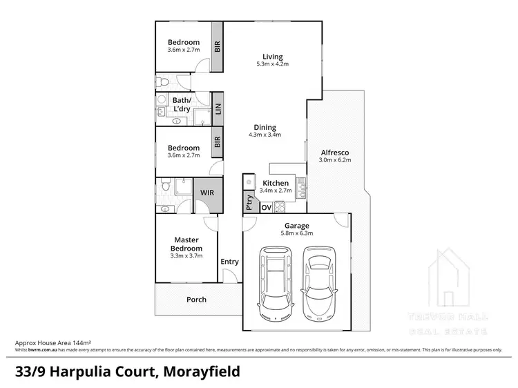 Floorplan of Homely house listing, 33/9 Harpulia Court, Morayfield QLD 4506