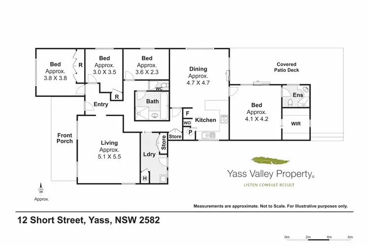 Floorplan of Homely house listing, 12 Short Street, Yass NSW 2582