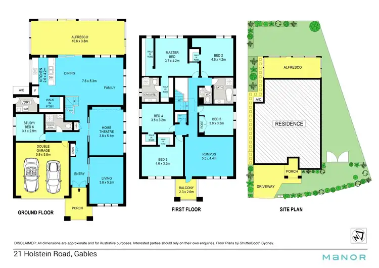 Floorplan of Homely house listing, 21 Holstein Road, (Gables), Box Hill NSW 2765