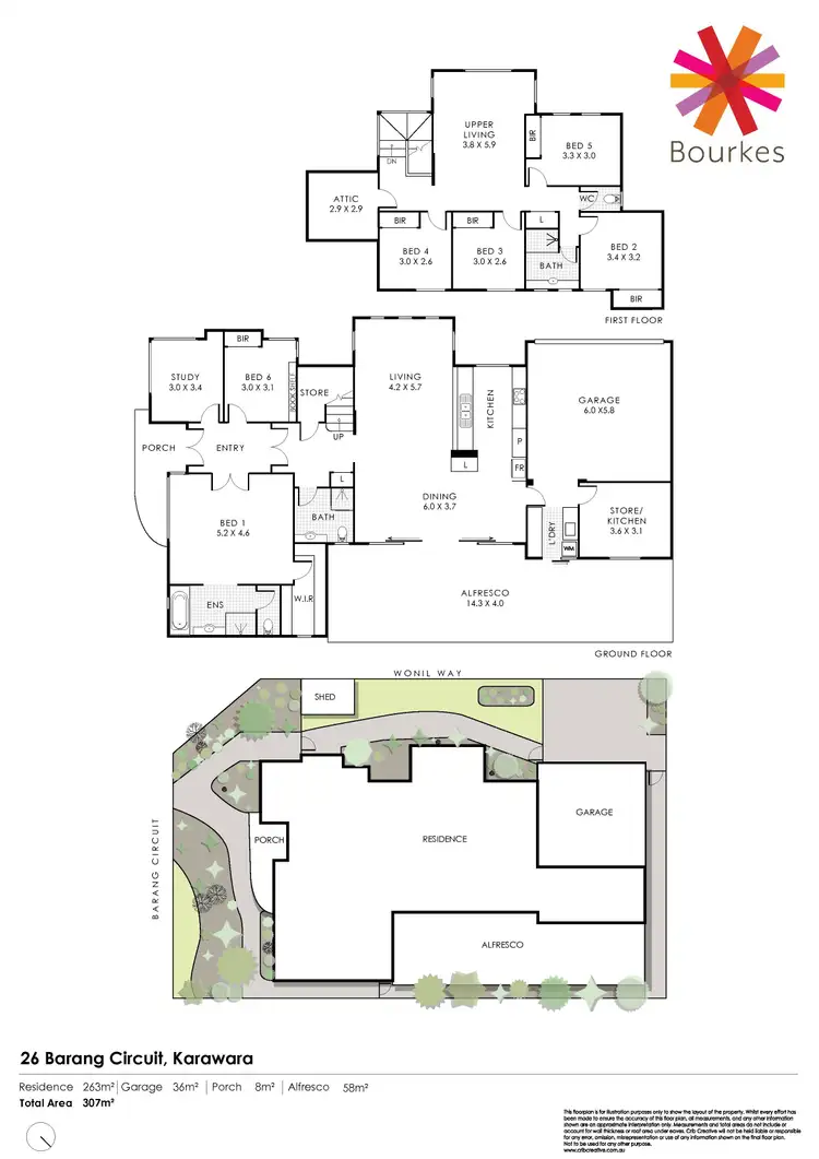Floorplan of Homely house listing, 26 Barang Circuit, Karawara WA 6152