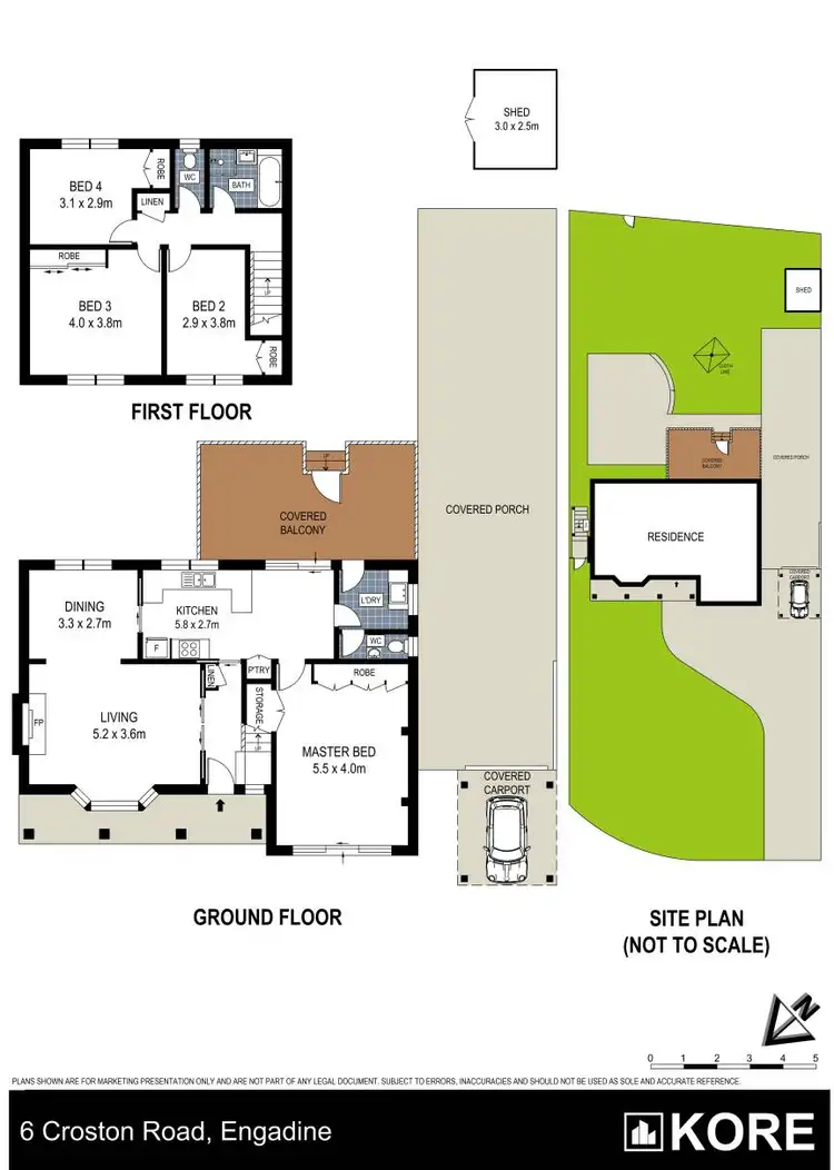 Floorplan of Homely house listing, 6 Croston Road, Engadine NSW 2233