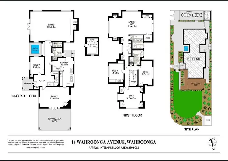 Floorplan of Homely house listing, 14 Wahroonga Avenue, Wahroonga NSW 2076