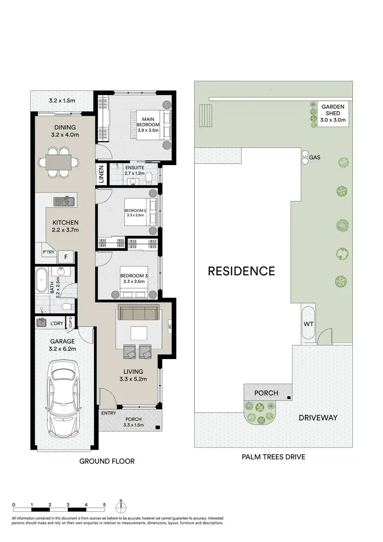 Floorplan of Homely villa listing, 5/18 Palm Trees Drive, Boambee East NSW 2452