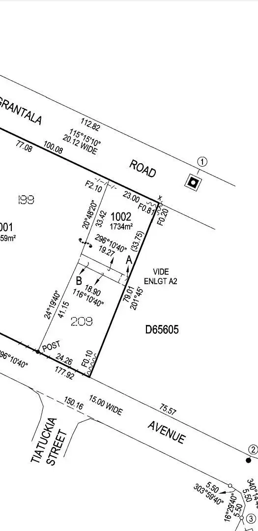Floorplan of Homely land listing, 23 Grantala Road, Port Lincoln SA 5606