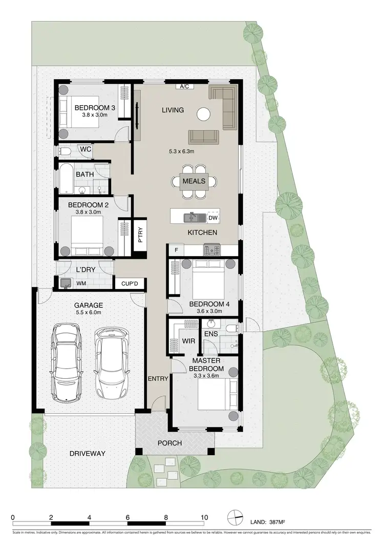 Floorplan of Homely house listing, 4 Walcott Place, Armstrong Creek VIC 3217
