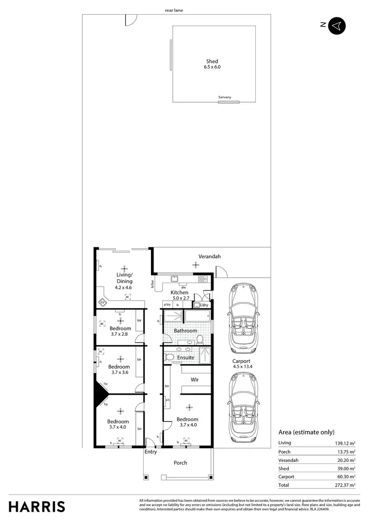 Floorplan of Homely house listing, 3 Eton Street, Colonel Light Gardens SA 5041