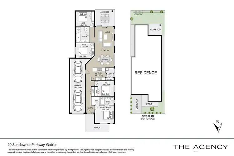 Floorplan of Homely house listing, 20 Sundowner Parkway (Gables), Box Hill NSW 2765