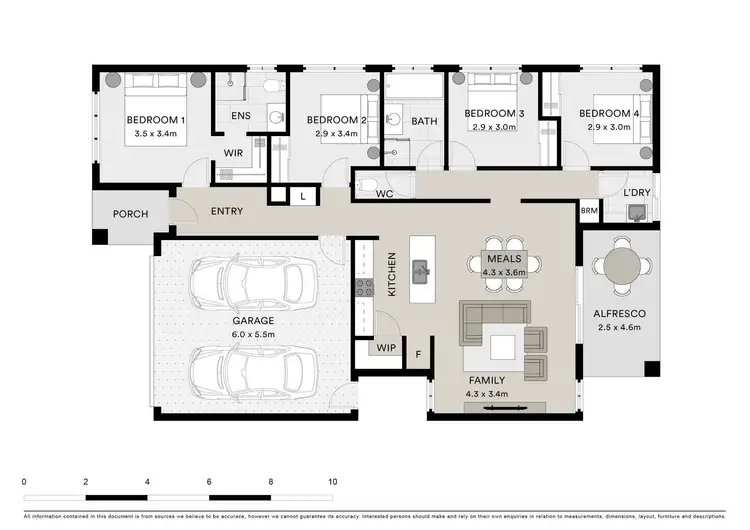 Floorplan of Homely house listing, 10 Daintree Street, Armstrong Creek VIC 3217