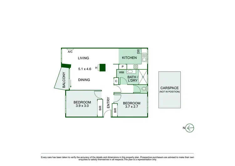 Floorplan of Homely apartment listing, 2/22 Chomley Street, Prahran VIC 3181