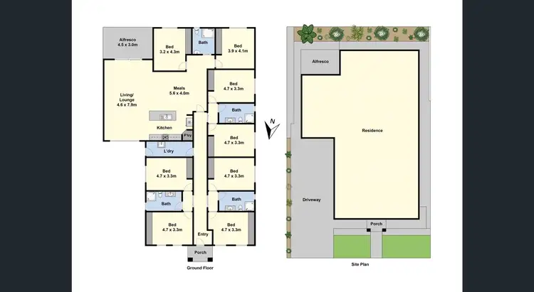 Floorplan of Homely house listing, 31 University Drive, Highton VIC 3216