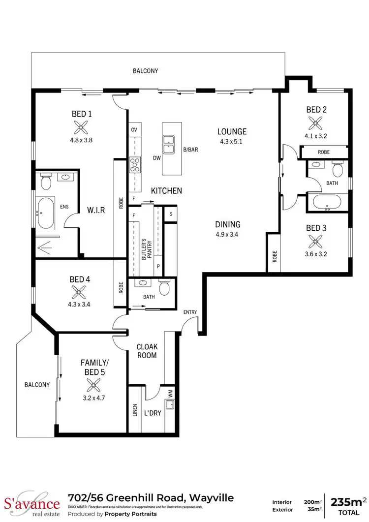 Floorplan of Homely apartment listing, 702/56 Greenhill Road, Wayville SA 5034
