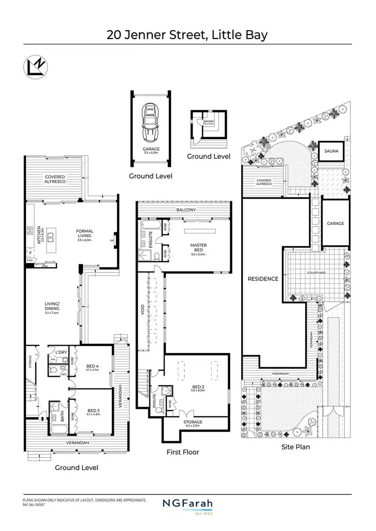 Floorplan of Homely house listing, 20 Jenner Street, Little Bay NSW 2036