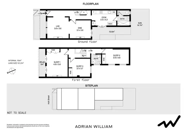 Floorplan of Homely house listing, 10 Holt Street, Newtown NSW 2042
