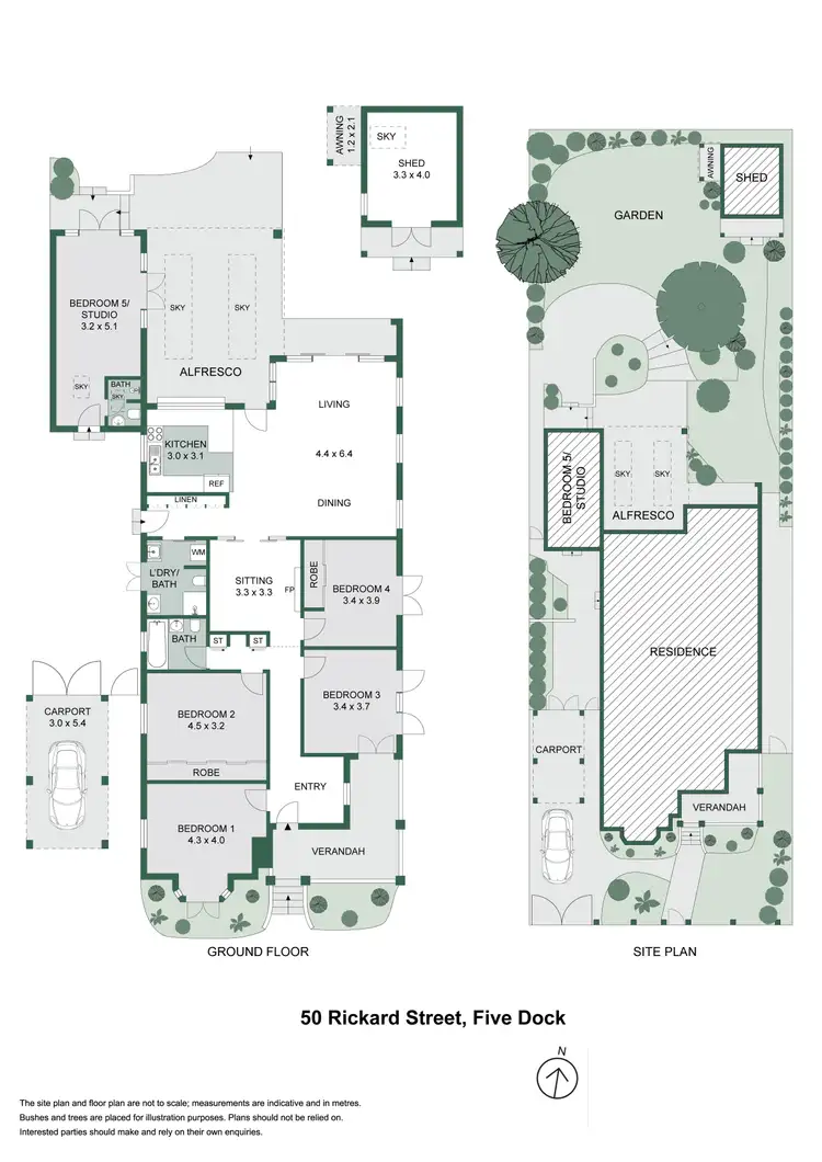 Floorplan of Homely house listing, 50 Rickard Street, Five Dock NSW 2046