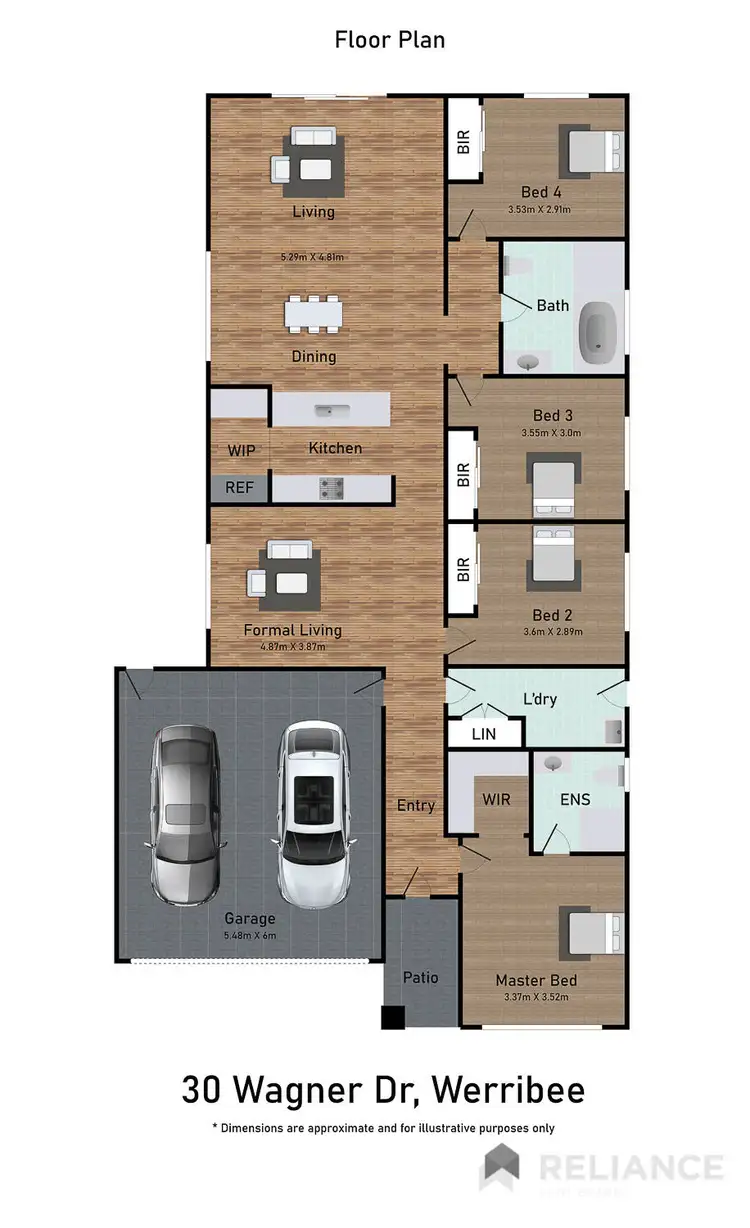 Floorplan of Homely house listing, 30 Wagner Drive, Werribee VIC 3030