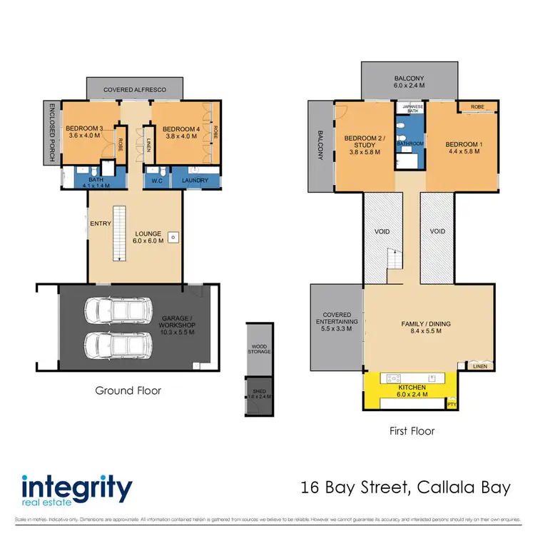 Floorplan of Homely house listing, 16 Bay Street, Callala Bay NSW 2540