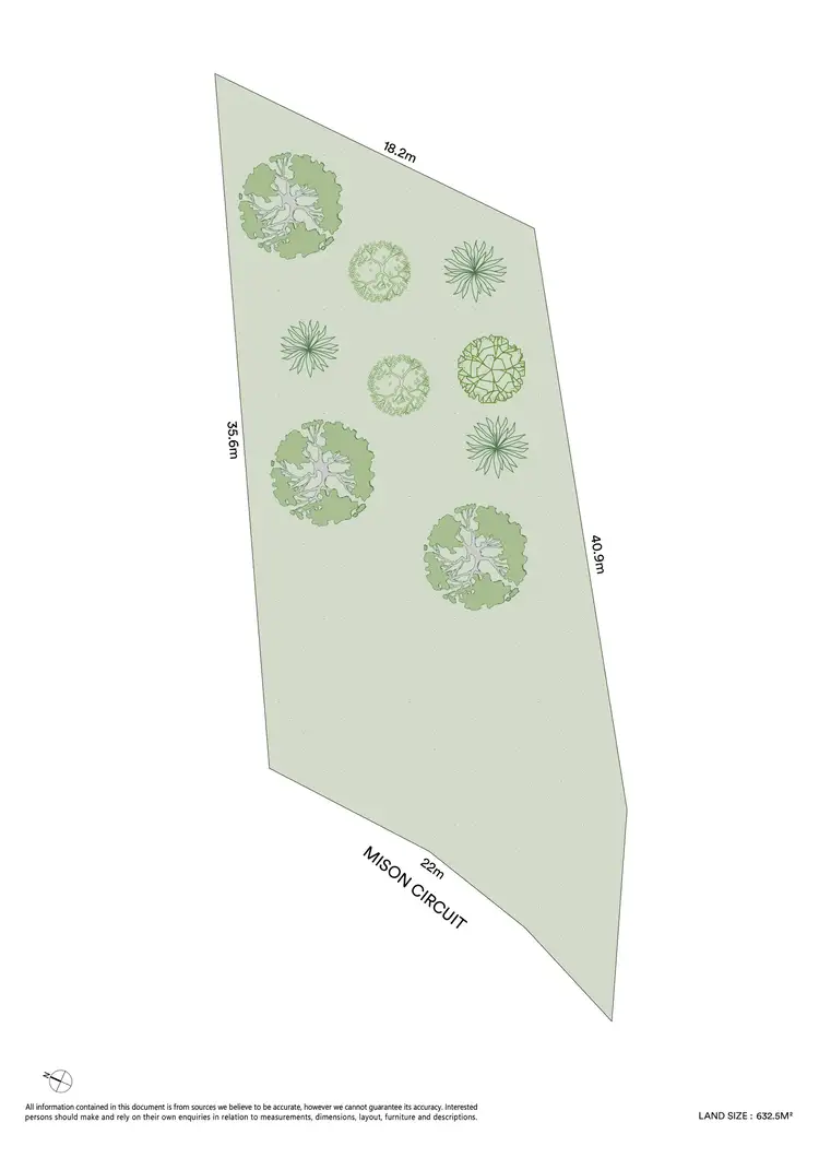 Floorplan of Homely land listing, 20 Mison Circuit, Mollymook Beach NSW 2539