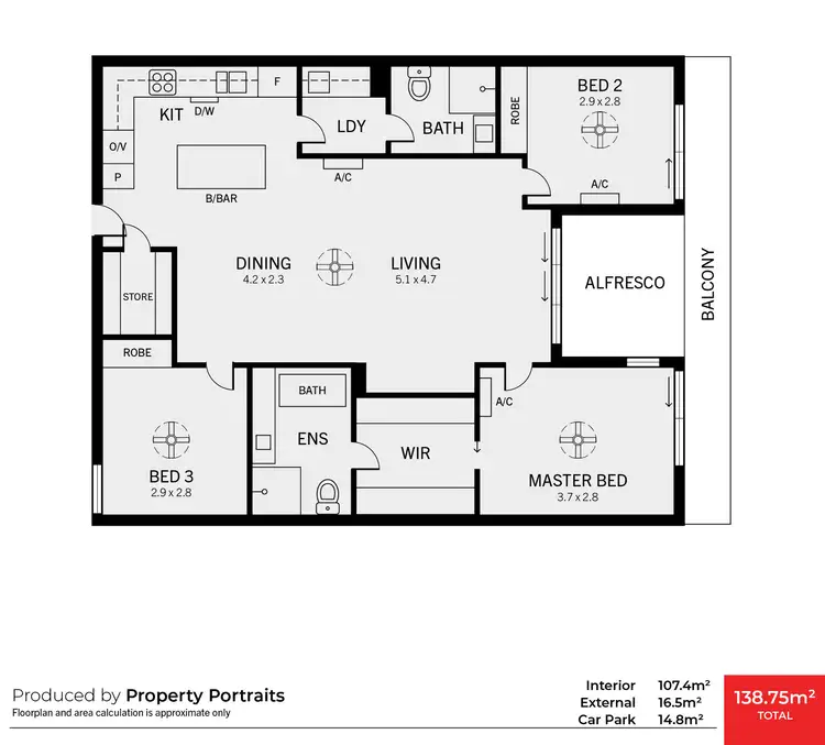 Floorplan of Homely apartment listing, 602/26 Hurtle Square, Adelaide SA 5000