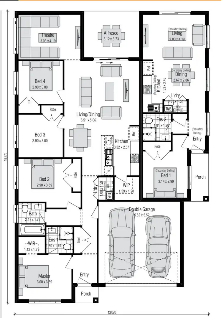 Floorplan of Homely house listing, Address available on request