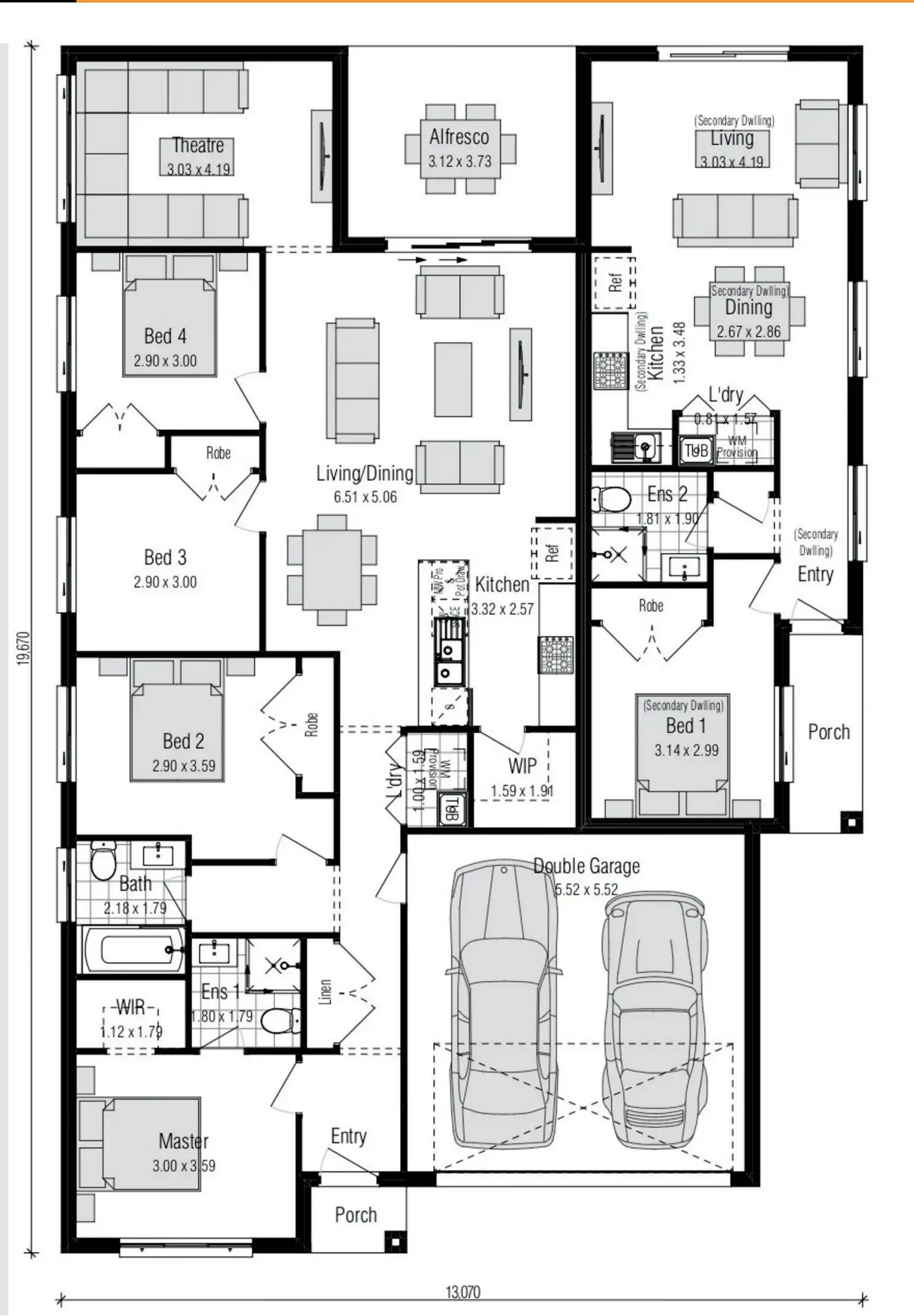 Floorplan of Homely house listing, Address available on request