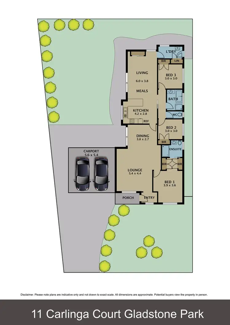 Floorplan of Homely house listing, 11 Carlinga Court, Gladstone Park VIC 3043