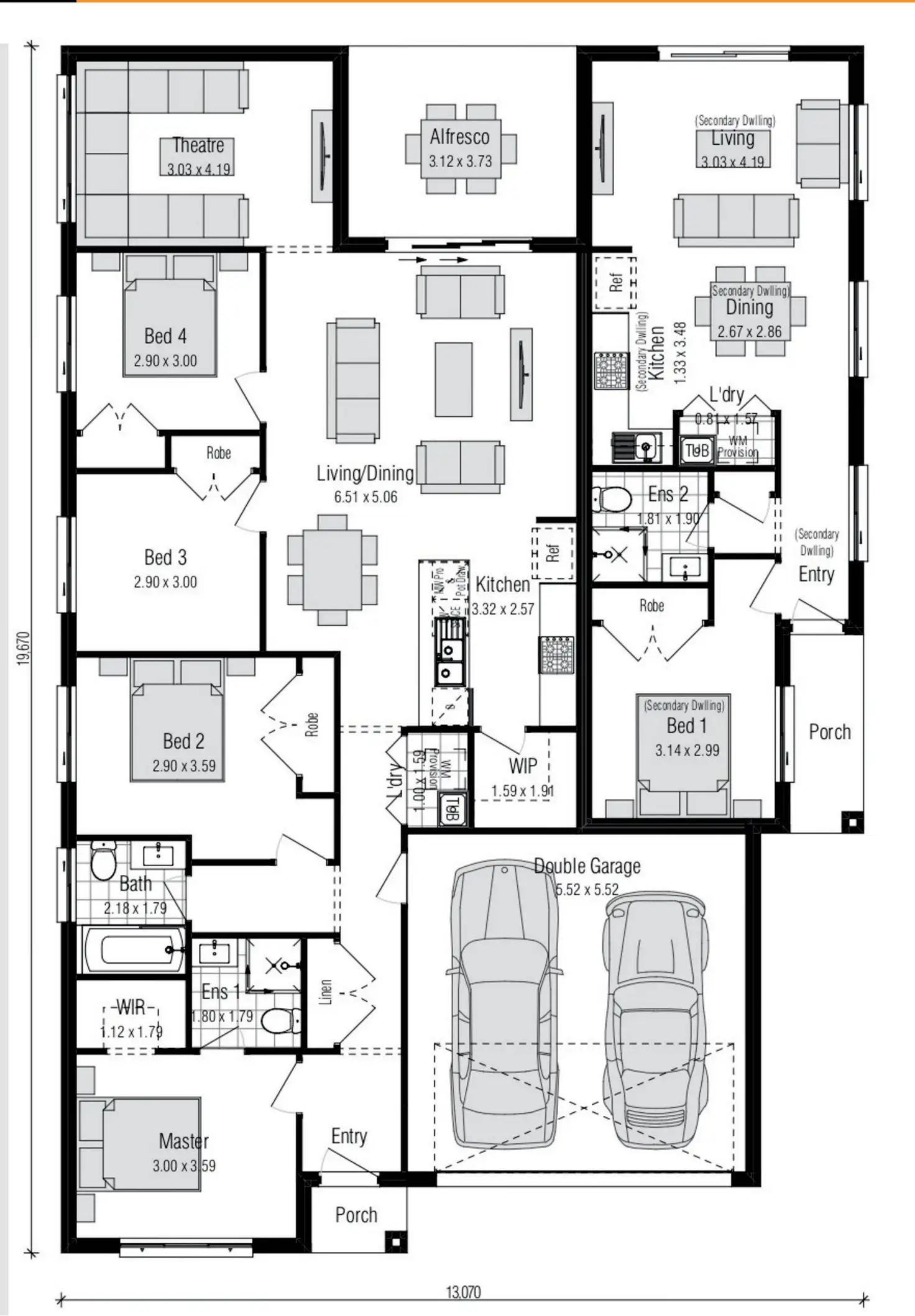 Floorplan of Homely house listing, Address available on request