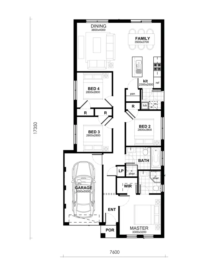 Floorplan of Homely house listing, Address available on request