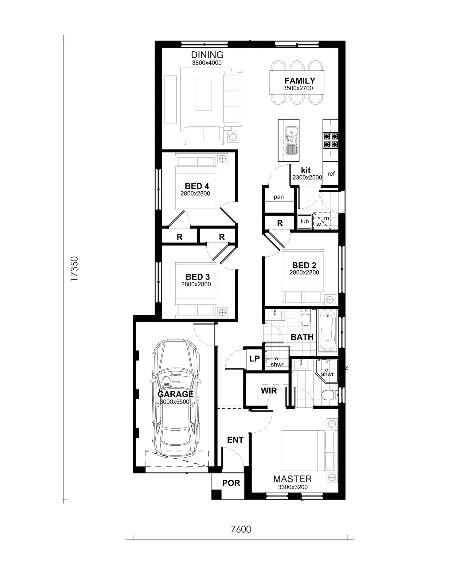 Floorplan of Homely house listing, Address available on request