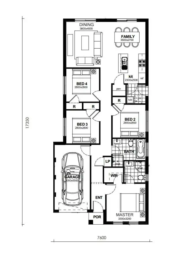 Floorplan of Homely house listing, Address available on request