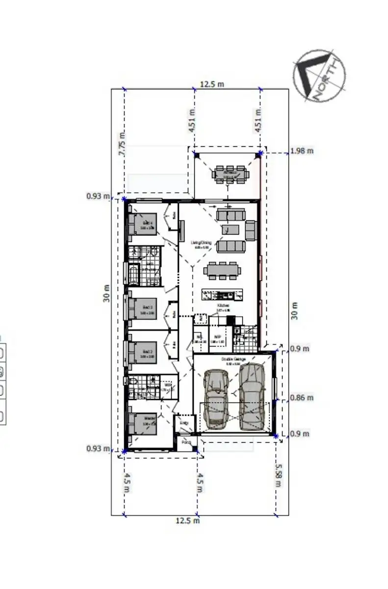 Floorplan of Homely house listing, Address available on request