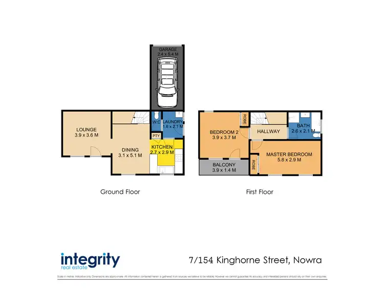 Floorplan of Homely unit listing, 7/154 Kinghorne Street, Nowra NSW 2541