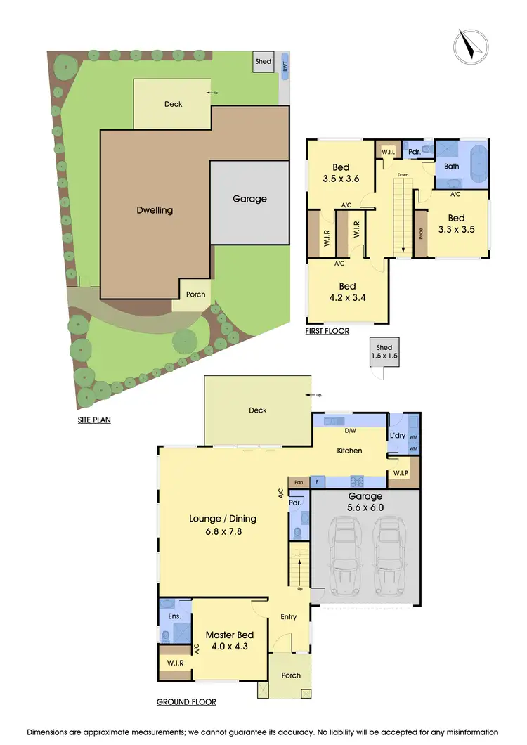 Floorplan of Homely house listing, 6 Eileen Street, Viewbank VIC 3084