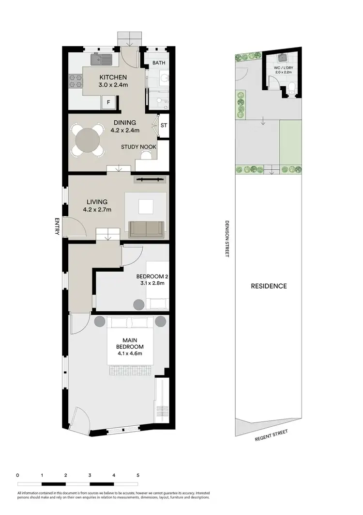 Floorplan of Homely house listing, 1 Denison Street, Rozelle NSW 2039