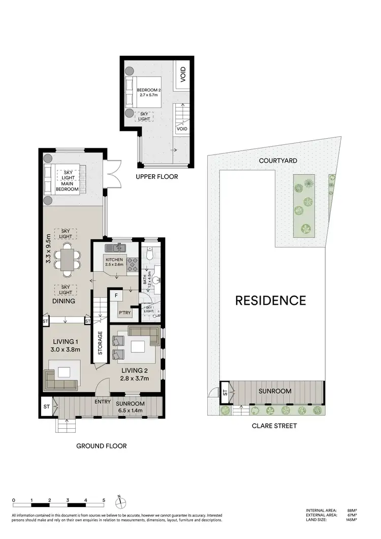 Floorplan of Homely house listing, 1 Clare Street, Rozelle NSW 2039