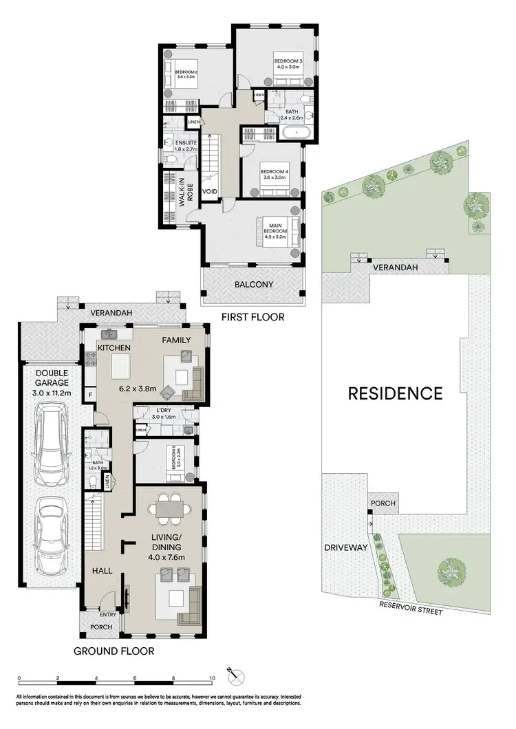 Floorplan of Homely semi-detached listing, 12A Reservoir Street, Little Bay NSW 2036
