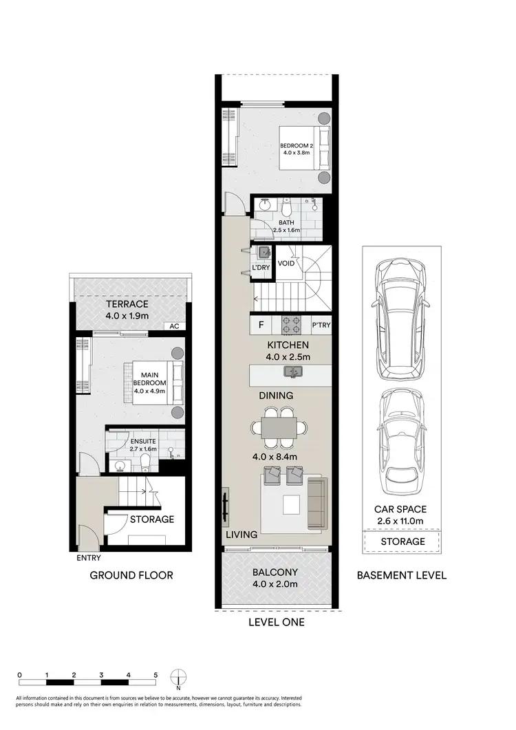Floorplan of Homely apartment listing, 2006/55 Wilson Street, Botany NSW 2019