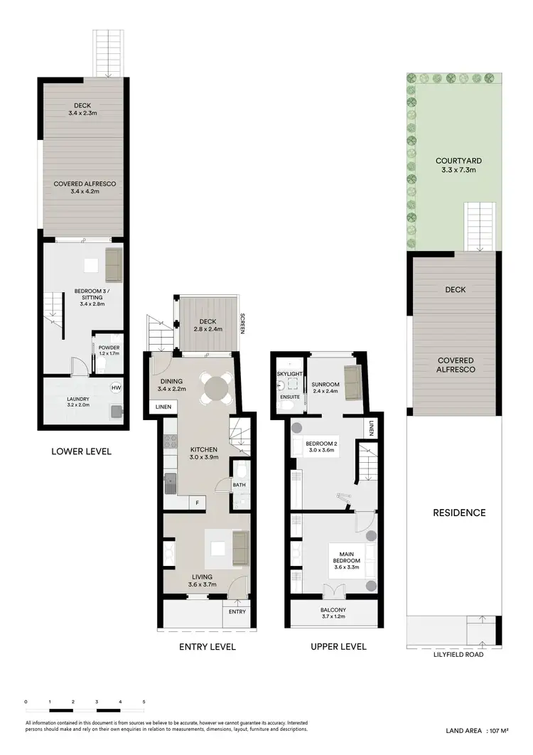 Floorplan of Homely house listing, 16 Lilyfield Road, Rozelle NSW 2039