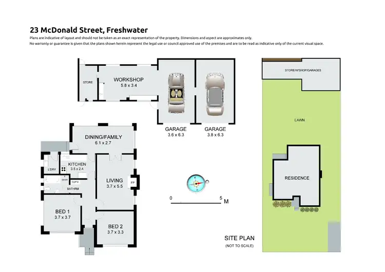 Floorplan of Homely house listing, 23 McDonald Street, Freshwater NSW 2096